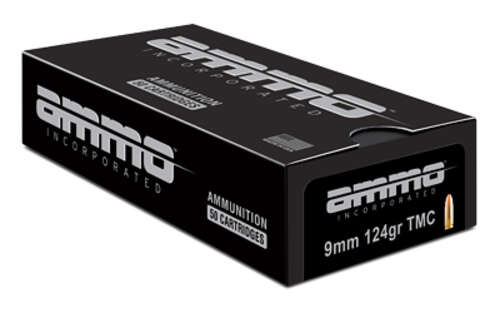 Ammunition Ammo Inc Signature 9mm AMMO INC 9MM 124 GR TMC 50/1000 • Model: Signature